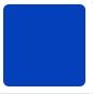Kleur taarttopper Donkerblauw