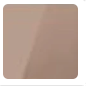 Kleur taarttopper Pastel bruin