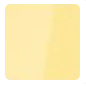 Kleur cupcake topper Pastel geel