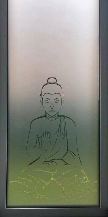 Raamfolie Buddha 2 Raamfolie Buddha 2