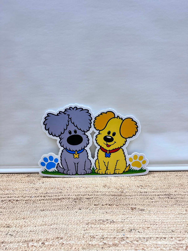 Woezel & Pip cut-out decoratie voor feest
