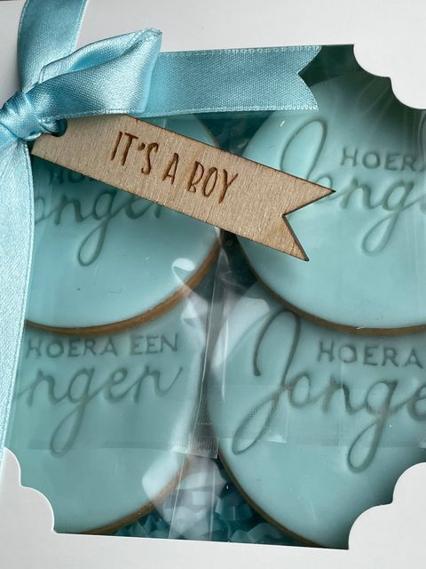 Cadeau label It's a boy