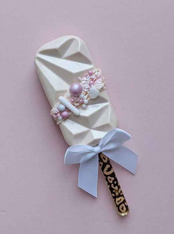 Ijs stokjes tijger print (8 stuks)