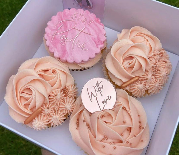 Cupcake munt With love