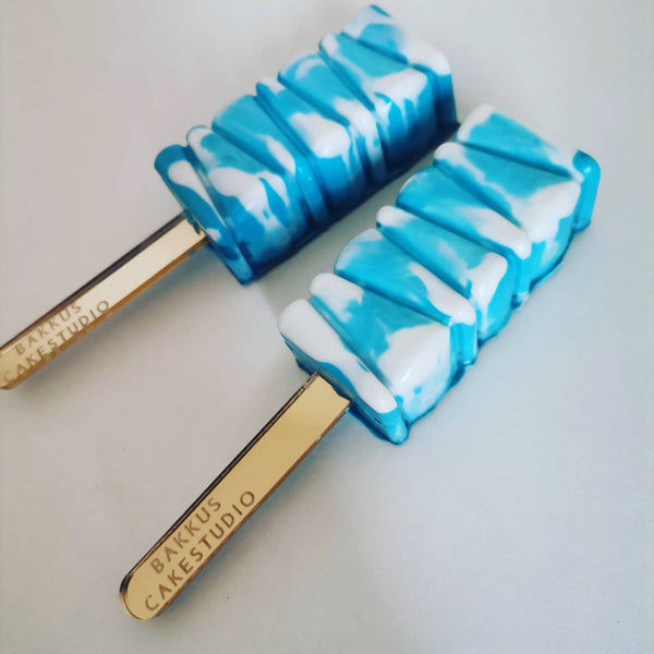 Ijs stokjes eigen logo (8 stuks)