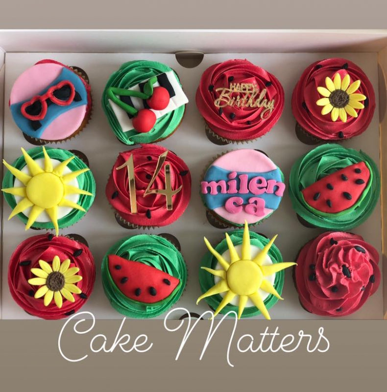 Font / cupcake topper Cijfers