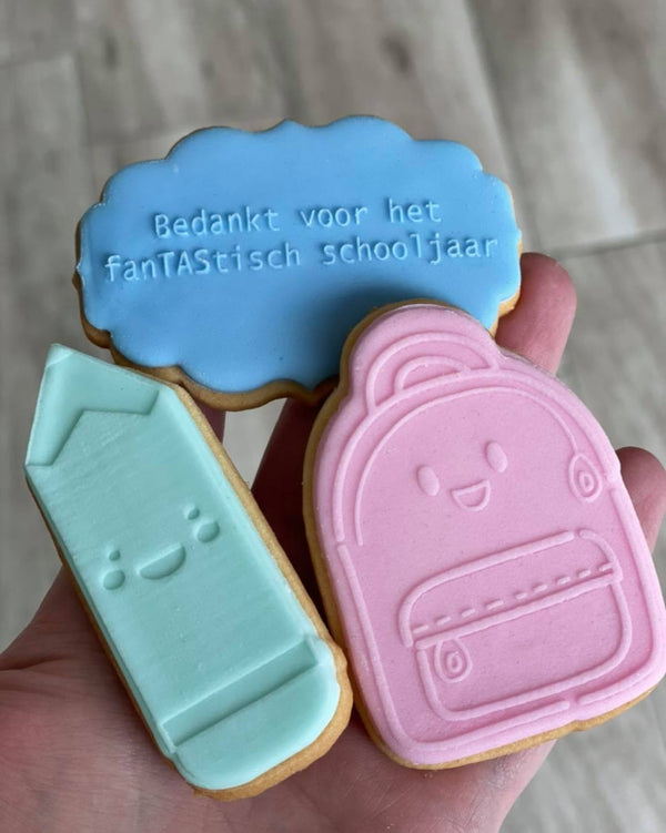 Koek fondant stempel potlood