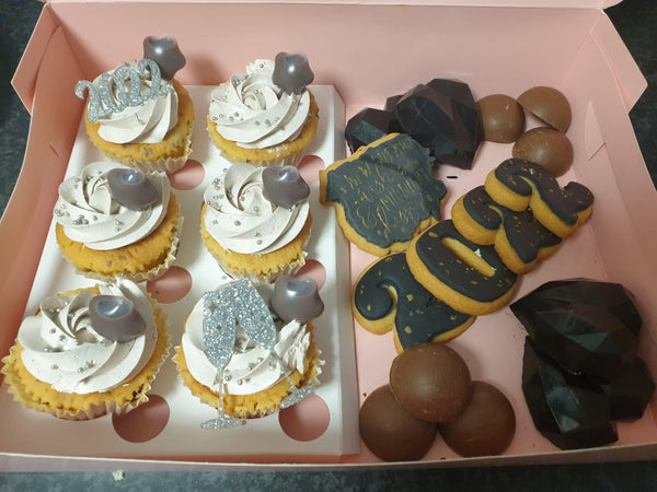 Cupcaketopper Glazen