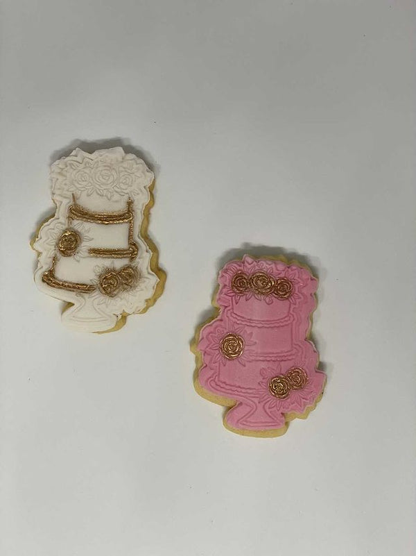 Koek fondant stempel Taart