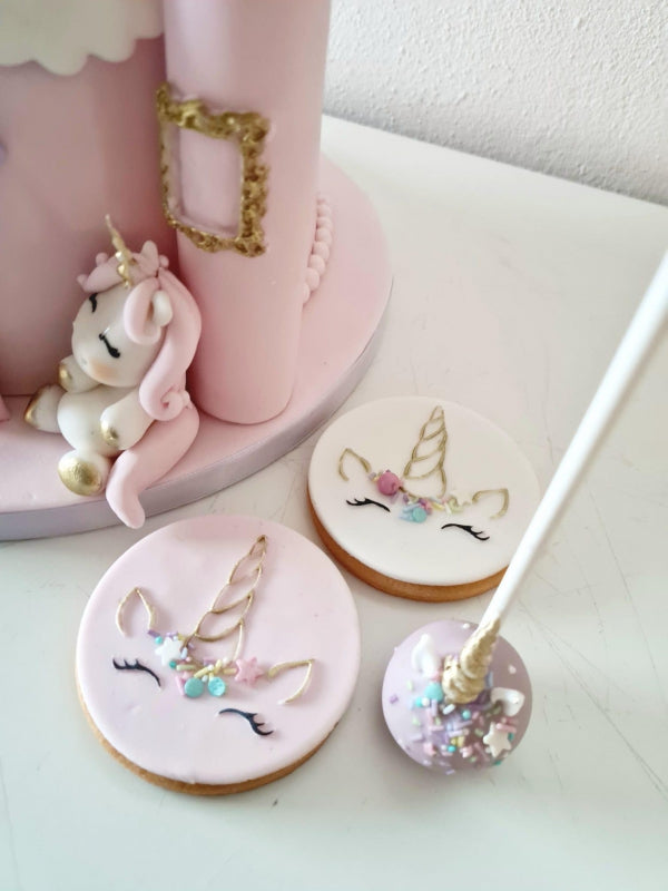 Koek fondant stempel Unicorn