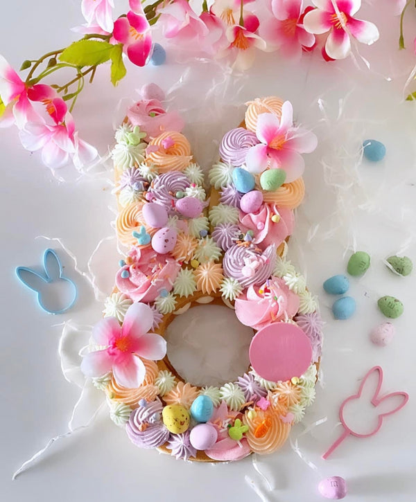 Cupcaketopper Konijn open