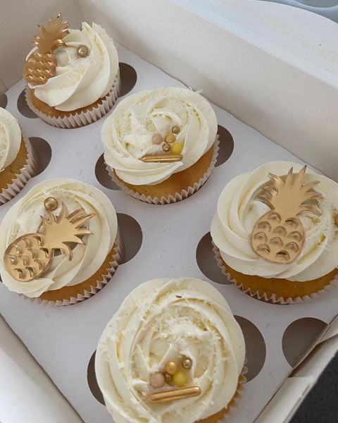 Cupcaketopper Ananas