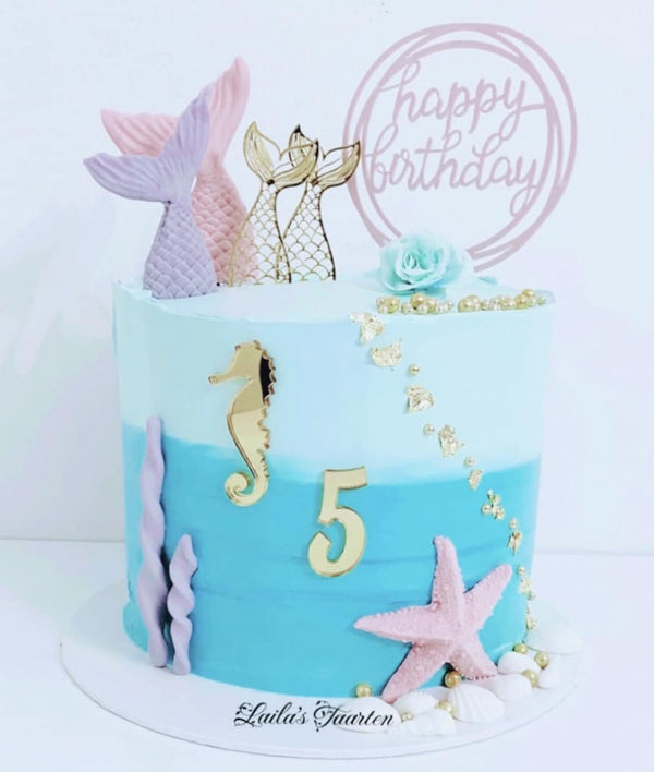 Cupcaketopper Mermaid open