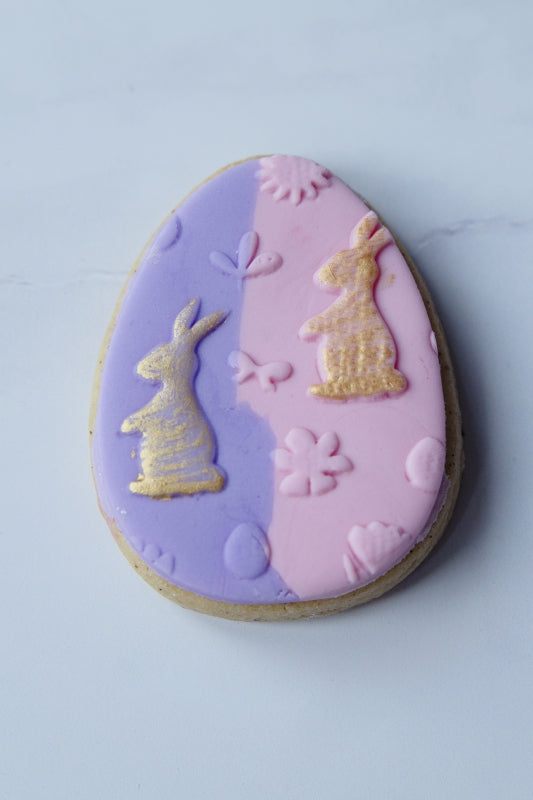 Koek fondant Paas patroon