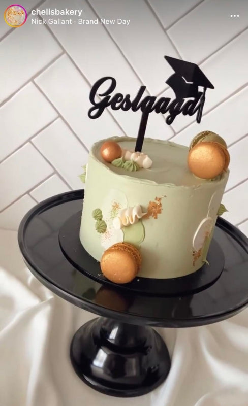 Taarttopper Geslaagd