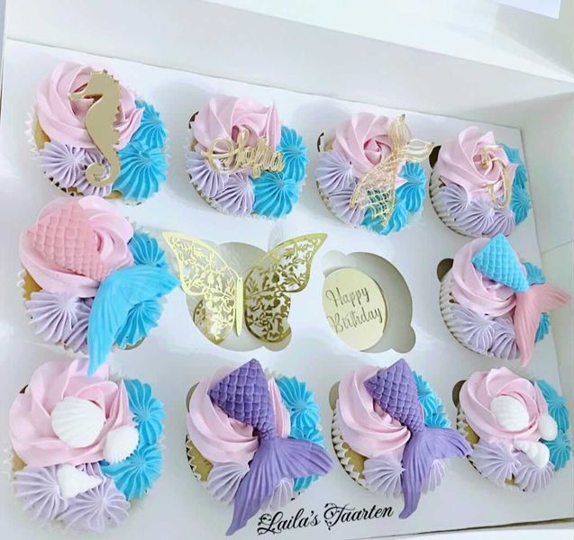 Cupcaketopper Zeepaardje