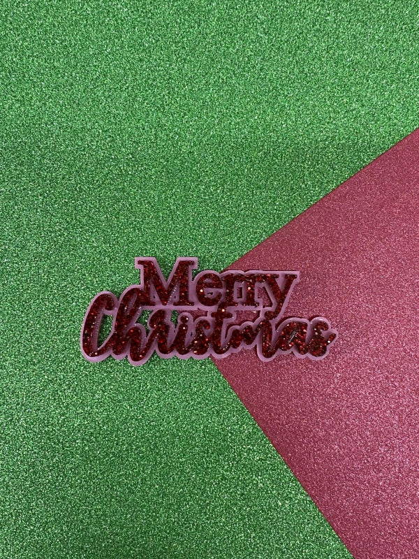 Cupcaketopper Merry christmas