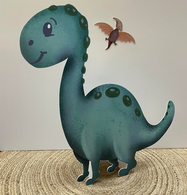 Cut out centerpiece Dino Brontosaurus
