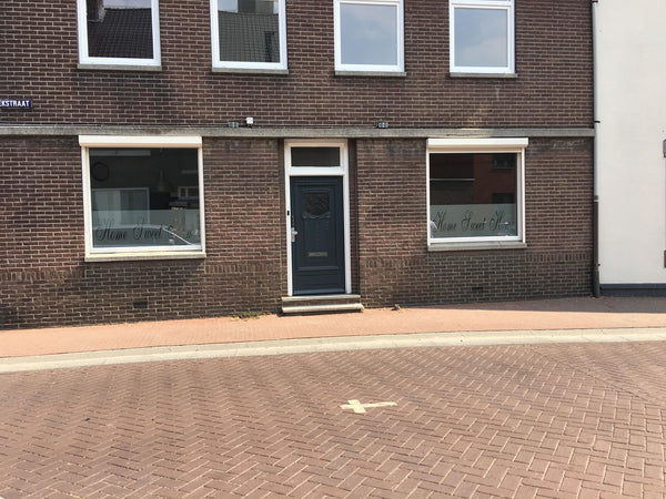 Raamfolie Home Sweet Home