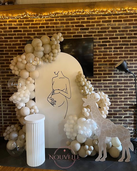 Cut out centerpiece Giraf