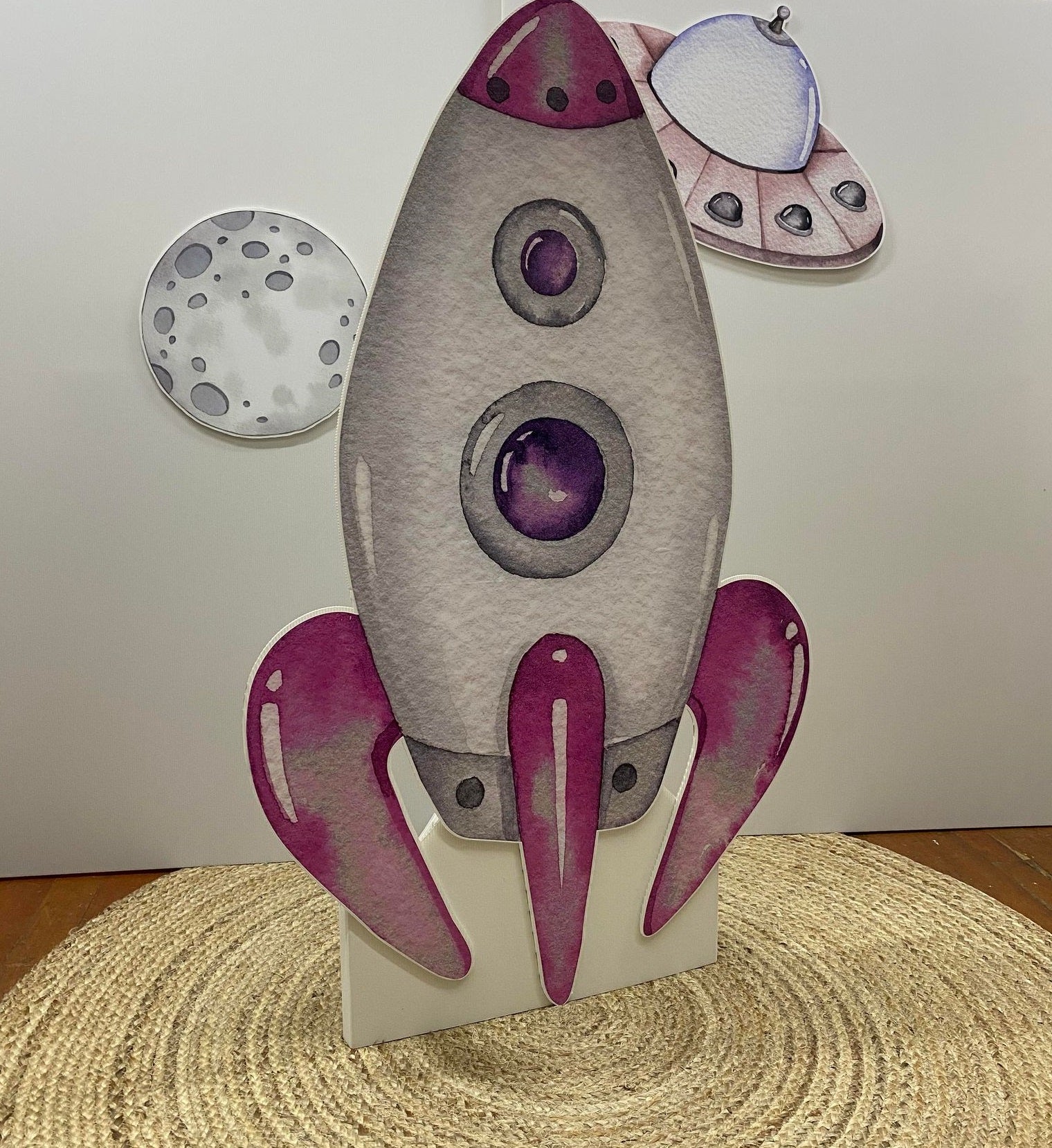 Cut out centerpiece Raket