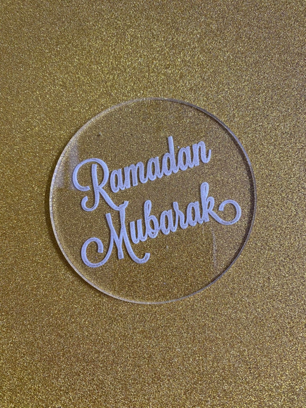 Koek fondant stempel Ramadan Mubarak