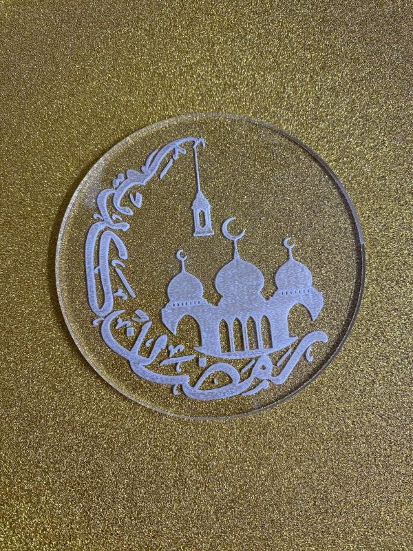 Koek fondant stempel Maan moskee