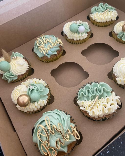 Cupcaketopper Oh baby