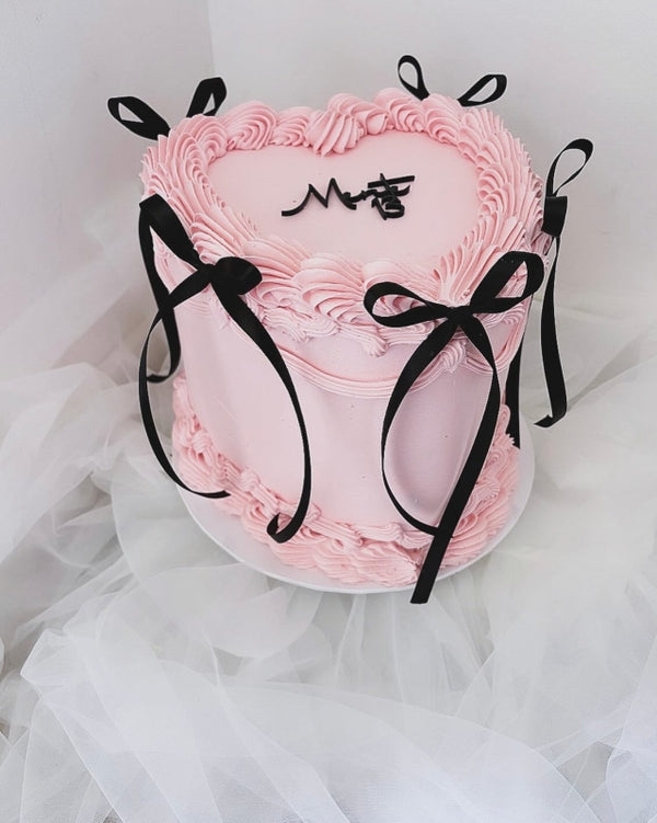 Vintage / sheetcake topper Eigen ontwerp