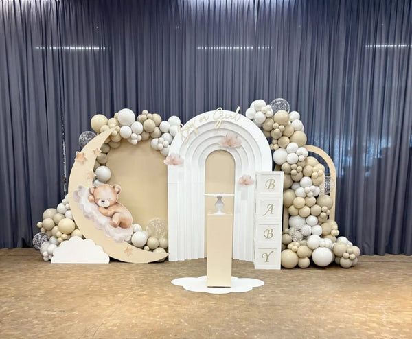Beer op wolk cut-out decoratie voor feest