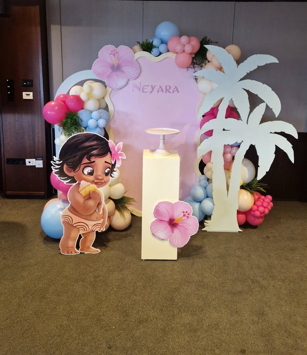 Moana cut-out decoratie voor feest