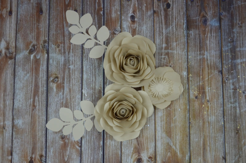 Paper flower set 2