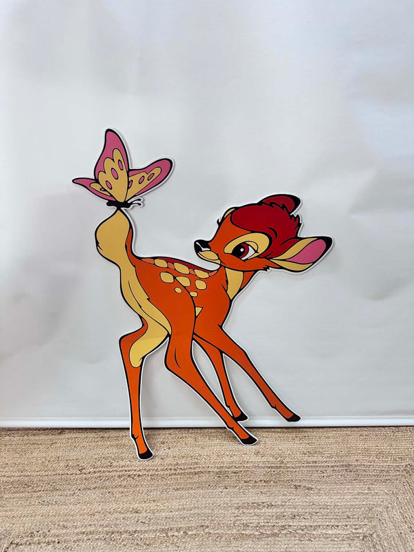 Bambi cut-out decoratie voor feest