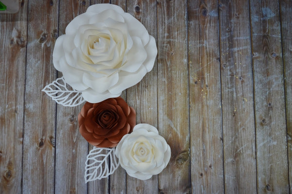 Paper flower set 5
