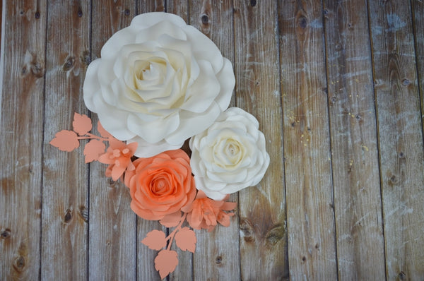 Paper flower set 7