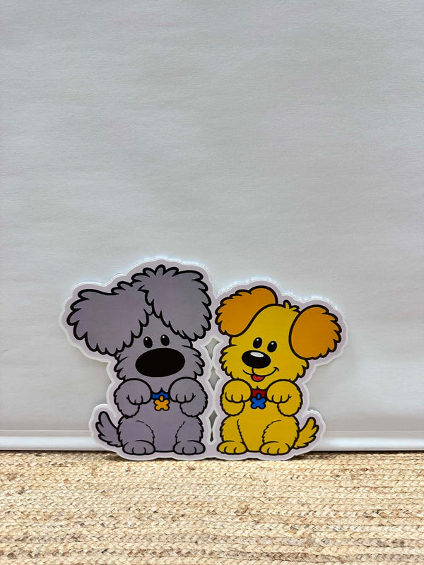 Woezel & Pip cut-out decoratie voor feest