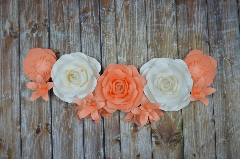 Paper flower set 14