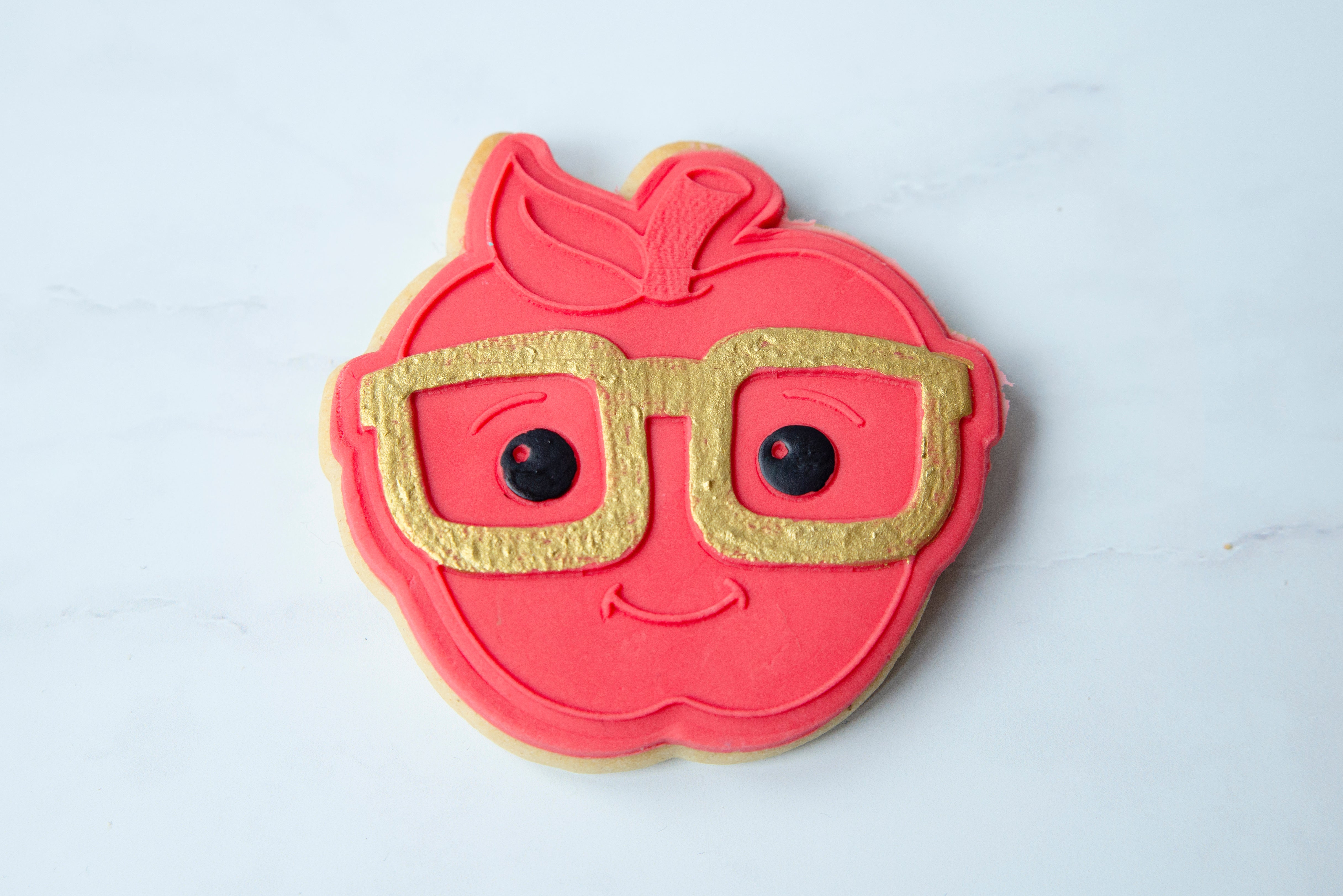 Koek stempel | Fondant embosser | Appel