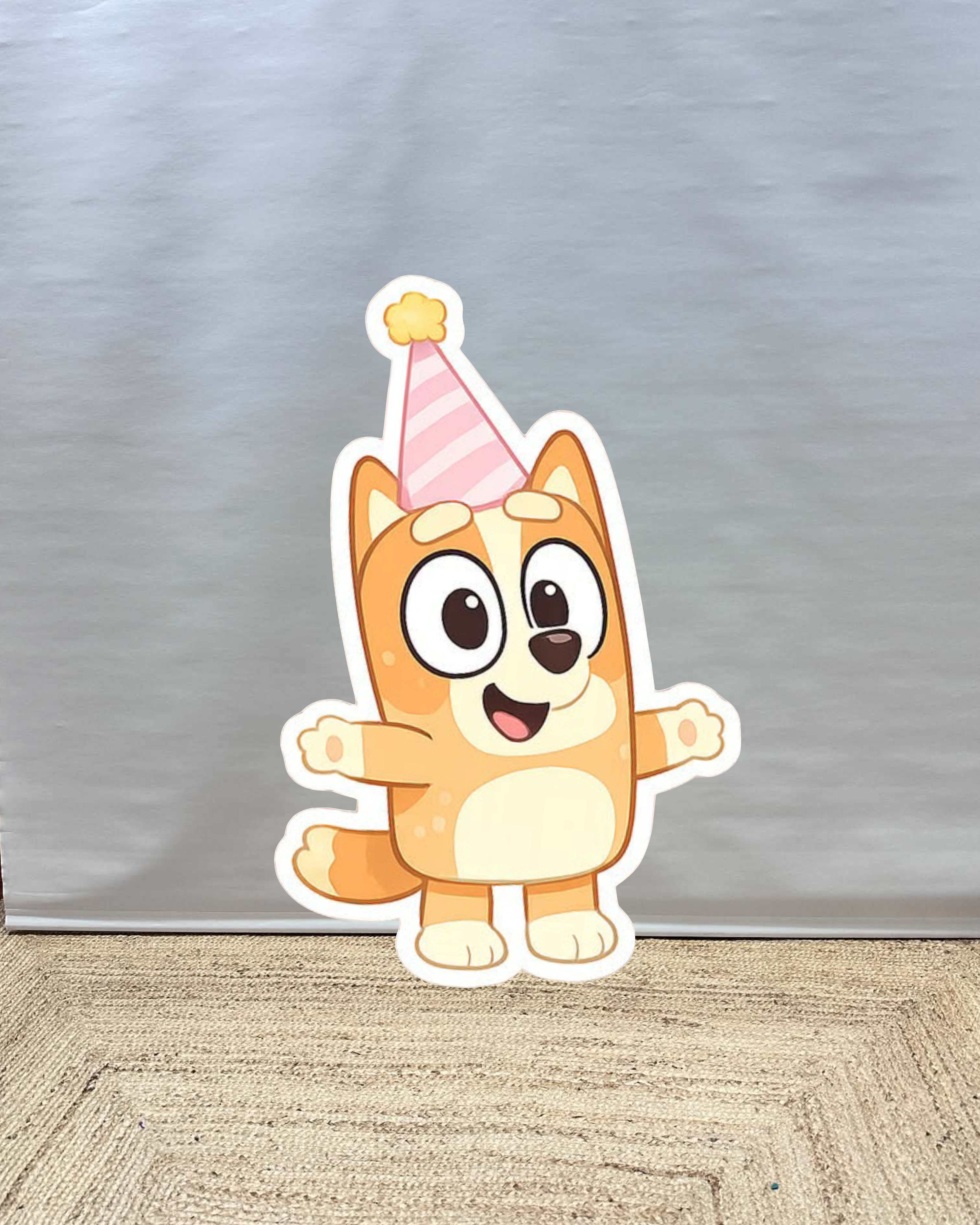 Bingo feesthoedje cut-out decoratie voor feest