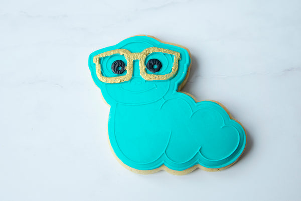 Koek stempel | Fondant embosser |  Boekenworm