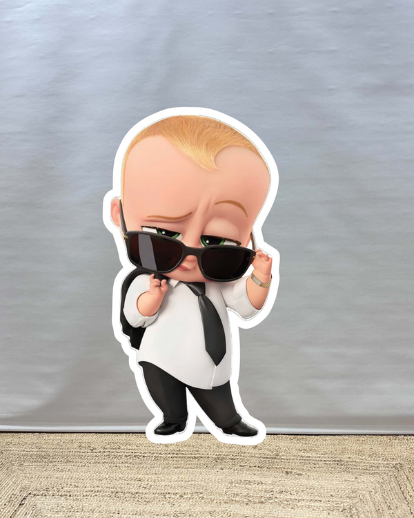 Boss Baby cut-out decoratie voor feest