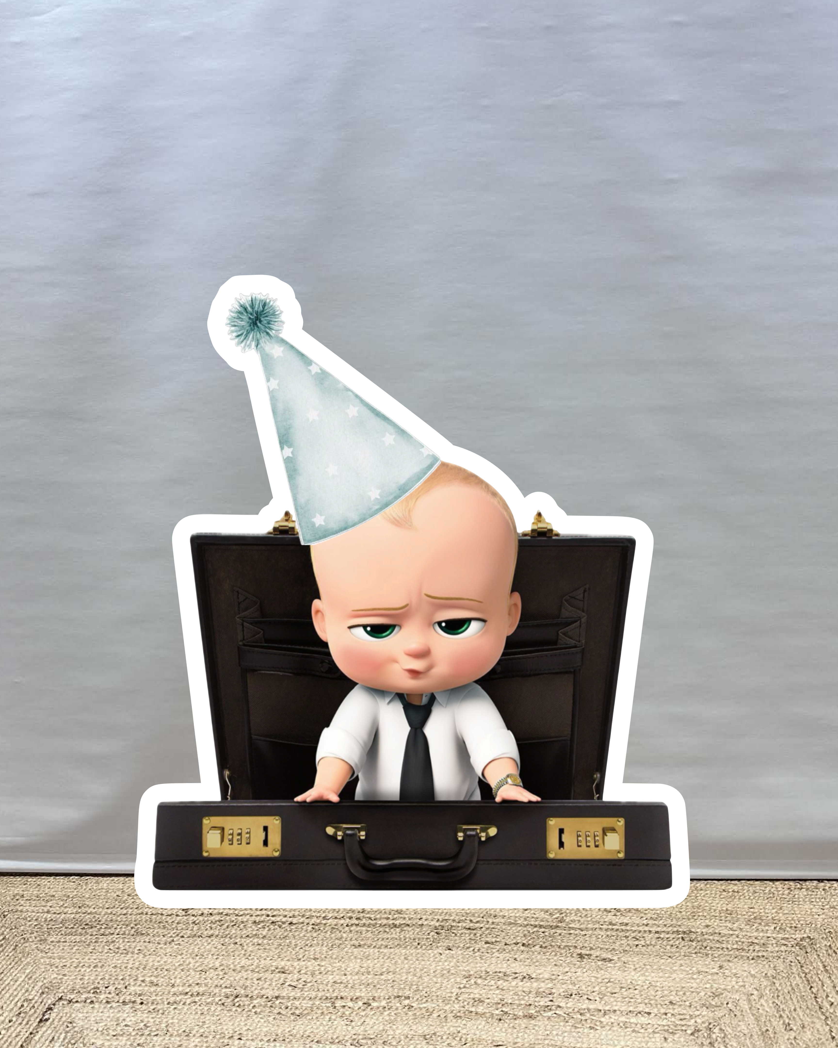 Boss Baby cut-out decoratie voor feest