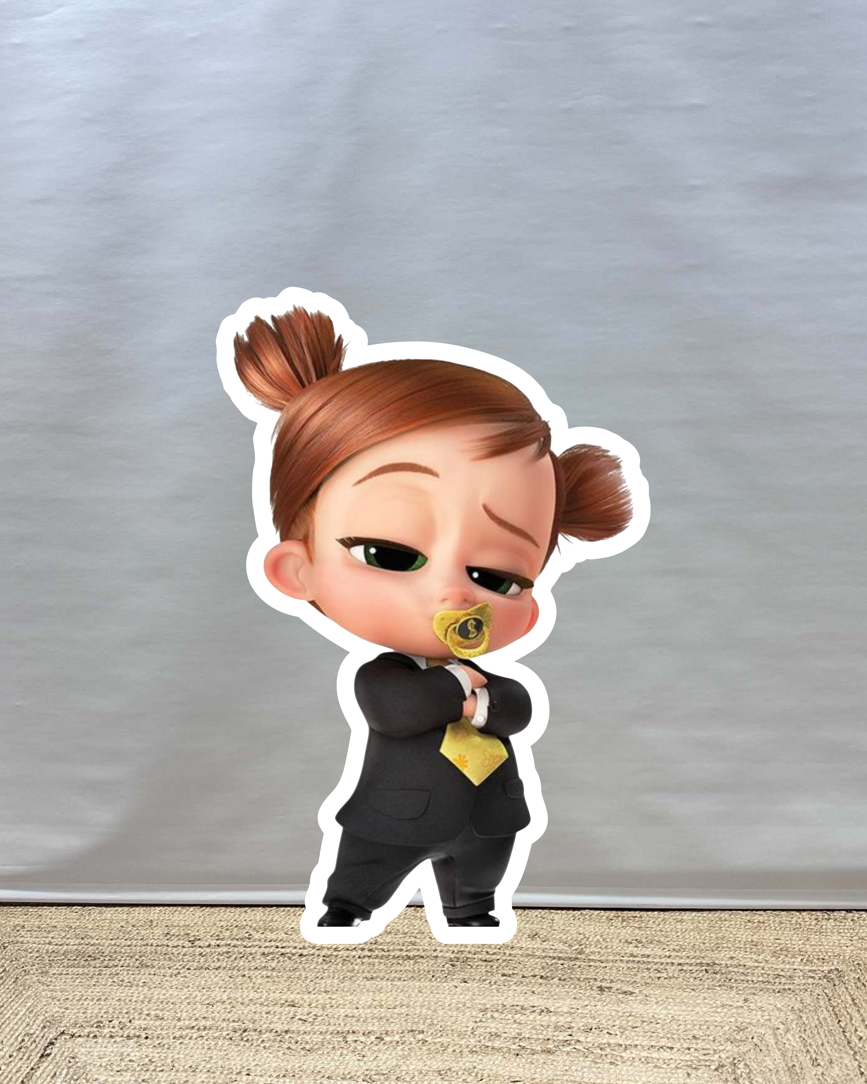 Boss Baby cut-out decoratie voor feest