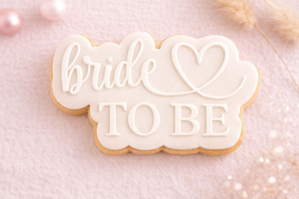 Koek stempel | Fondant embosser | bride to be