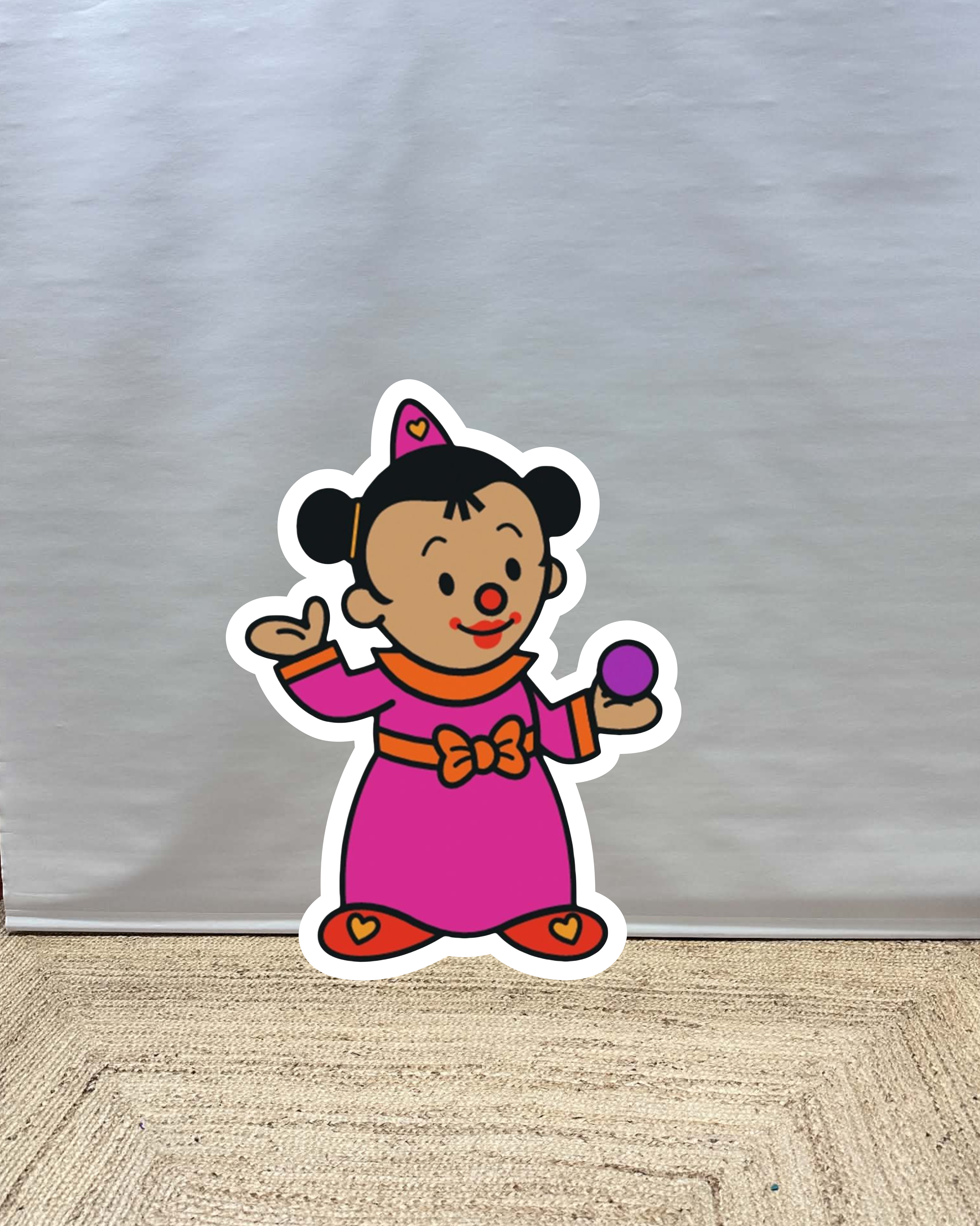 Bumba Bambina cut-out decoratie voor feest