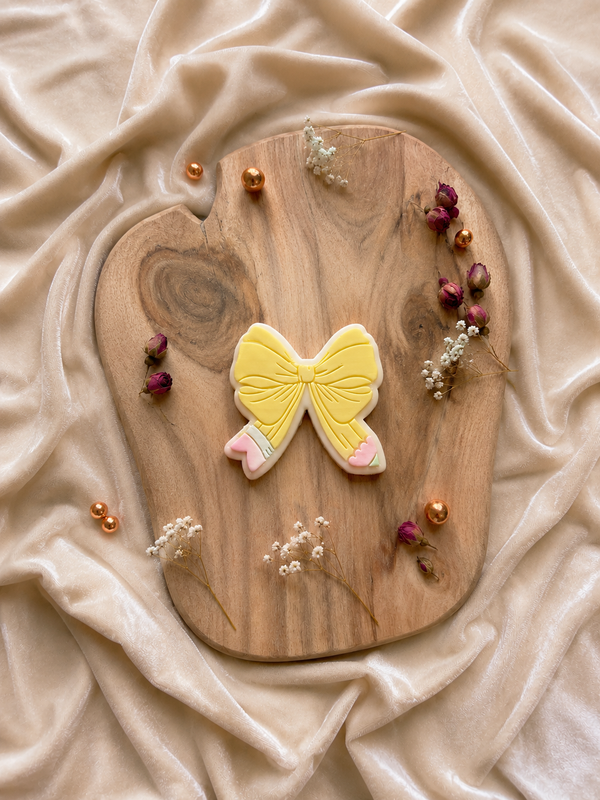 Koek stempel | Fondant embosser |  Strik potlood