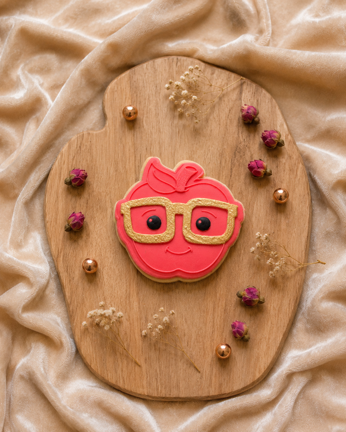 Koek stempel | Fondant embosser | Appel