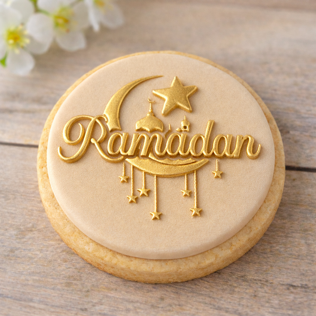 Koek stempel | Fondant embosser | ramadan maan