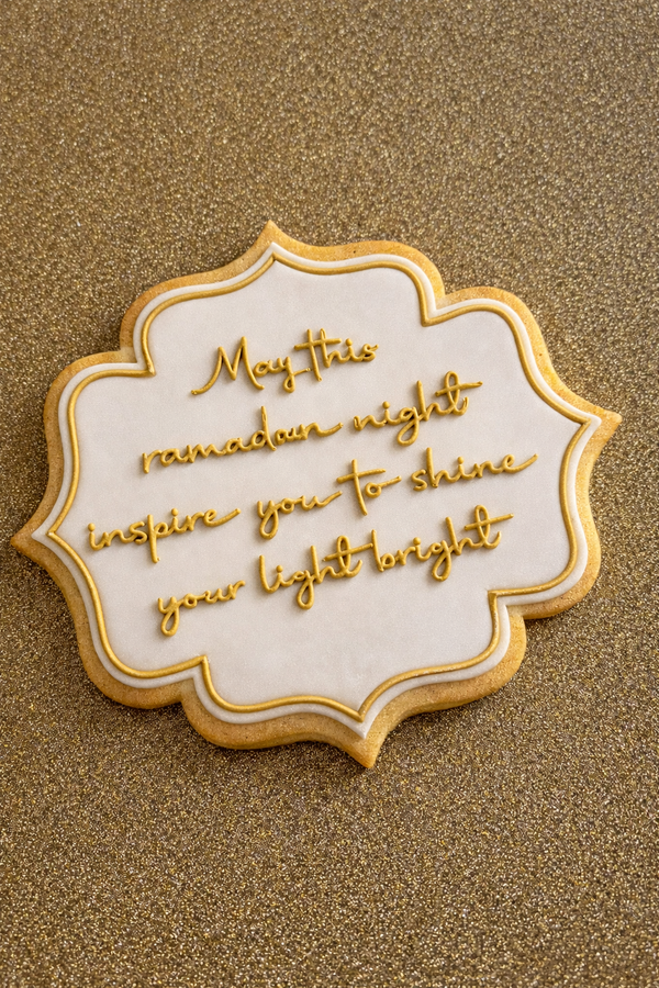 Koek stempel | Fondant embosser | May the ramadan night inspire you to shine your light bright