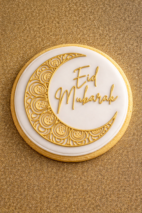 Koek stempel | Fondant embosser | Eid Mubarak maan